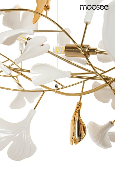 Moosee MOOSEE lampa wisząca FLORA 250 PP złota