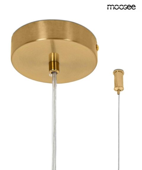 Moosee MOOSEE lampa wisząca FLORA 250 PP złota