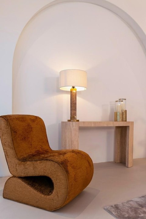 RICHMOND fotel FRANKIE brązowy