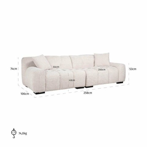 Richmond Interiors RICHMOND sofa CHARELLE beżowa
