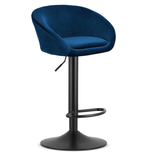 Hoker EAST - aksamit granatowy / baza czarna x 2