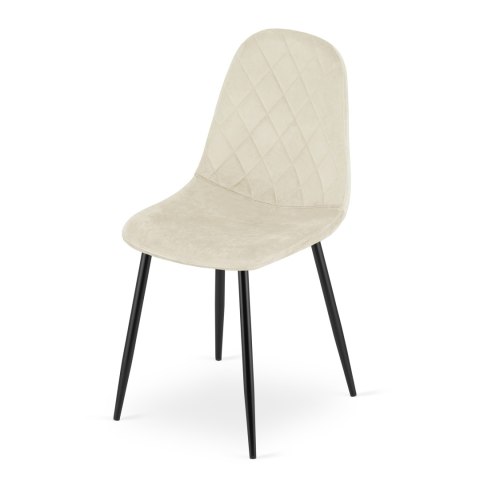 Krzesło ASTI - beż aksamit x 1