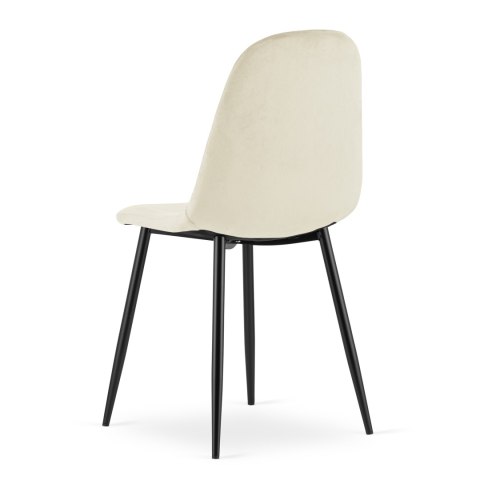 Krzesło ASTI - beż aksamit x 1