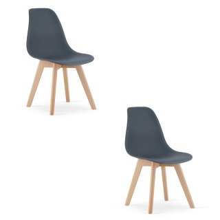 Krzesło KITO - dark slate x 2
