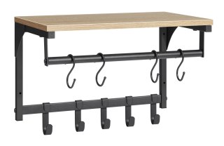 Półka z Wieszakami - sonoma - LCR103B11