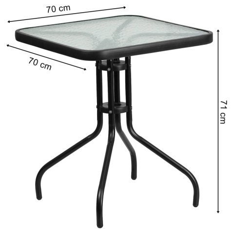 Stół ISLAND Kwadrat 70cm