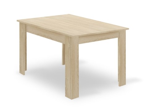 Zestaw stół NP 120x80cm Dąb Sonoma + 4 krzesła LIBRA szare