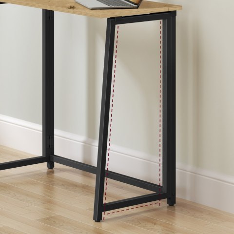 Biurko Komputerowe MAX 1.0 - artisan / nogi czarne