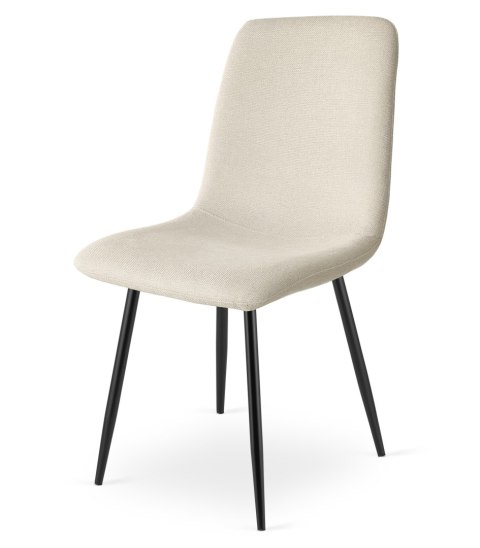 Krzesło RIFT - beż / nogi kolor czarny x 3
