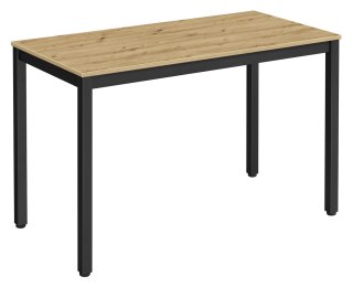Stół TESSA 120cm x 60cm - artisan / czarne nogi