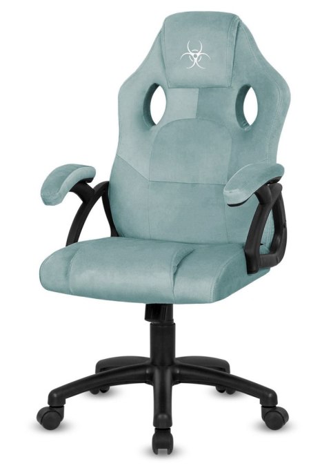 Fotel obrotowy do biurka CARRERA M ALCANTARA BLUE DUST