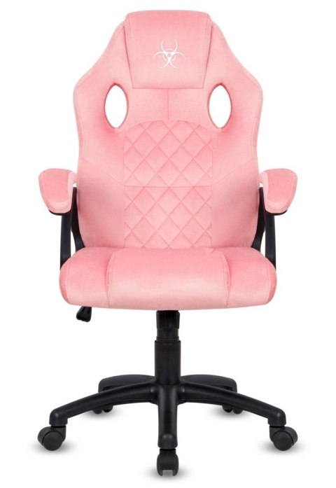 Fotel obrotowy do biurka CARRERA M ALCANTARA CARO PINK