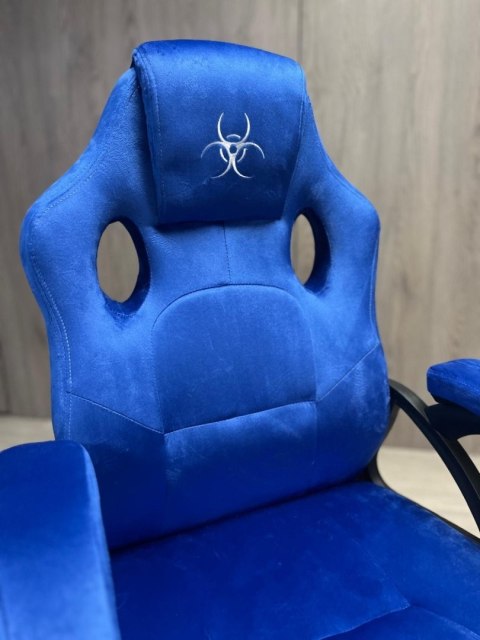 .Fotel obrotowy do biurka CARRERA M ALCANTARA DARK BLUE