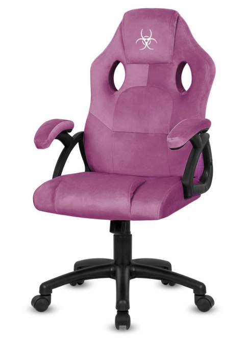 Fotel obrotowy do biurka CARRERA M ALCANTARA PURPLE