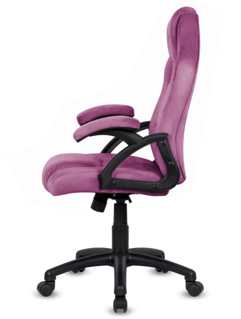 Fotel obrotowy do biurka CARRERA M ALCANTARA PURPLE