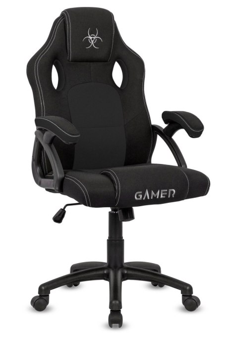 Fotel obrotowy do biurka CARRERA M BLACK FABRIC