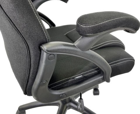 Fotel obrotowy do biurka CARRERA M BLACK FABRIC