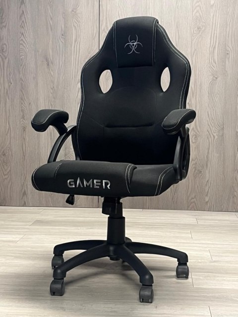 Fotel obrotowy do biurka CARRERA M BLACK FABRIC