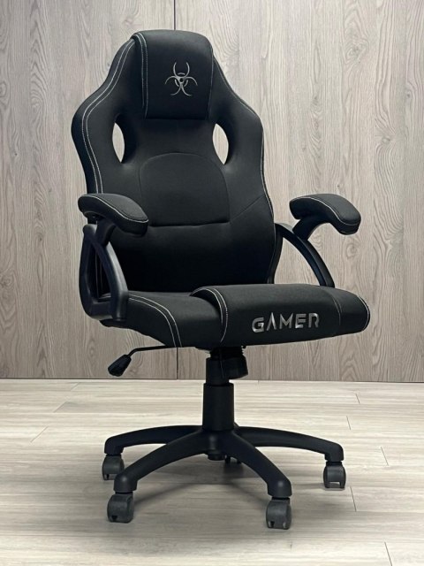 Fotel obrotowy do biurka CARRERA M BLACK FABRIC