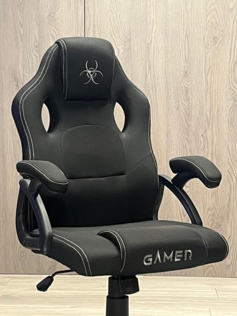 Fotel obrotowy do biurka CARRERA M BLACK FABRIC