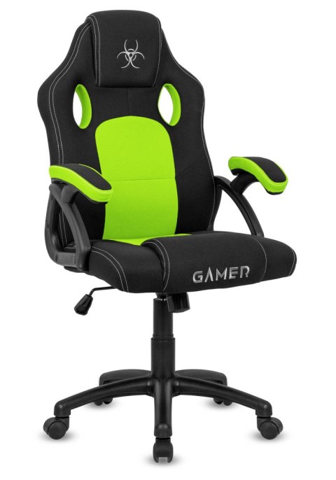 Fotel obrotowy do biurka CARRERA M GREEN FABRIC