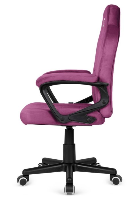 Fotel obrotowy do biurka MARIO ALCANTARA PURPLE + WHITE