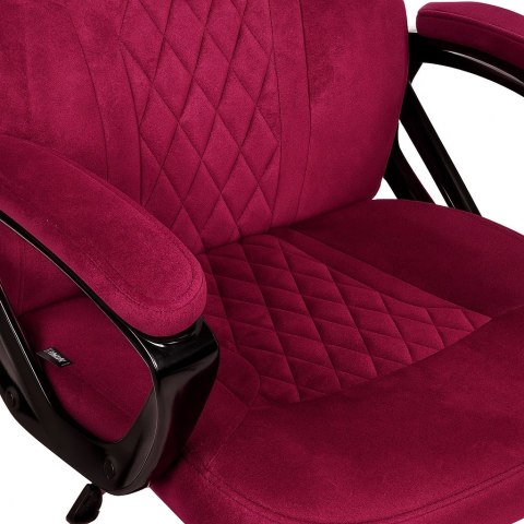 Fotel obrotowy do biurka SPIDER BURGUNDY ALCANTARA