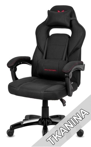 Fotel obrotowy do biurka TITAN BLACK FABRIC BASIC