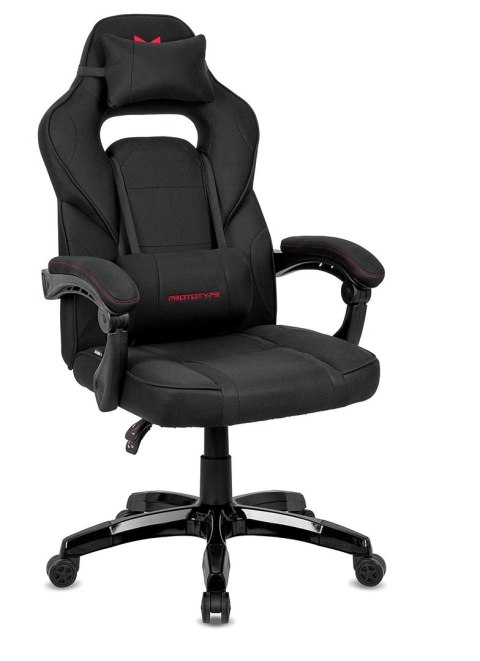 Fotel obrotowy do biurka TITAN BLACK FABRIC BASIC