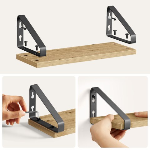 Półki 3 szt - artisan - LWS033B88