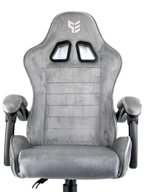 Fotel obrotowy gamingowy ENZO XL GREY ALCANTARA