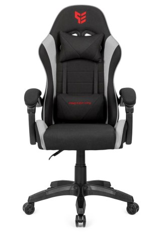 Fotel obrotowy gamingowy ENZO XL GREY FABRIC