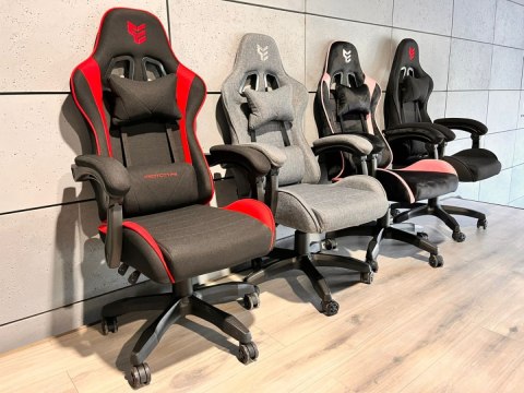 Fotel obrotowy gamingowy ENZO XL RED FABRIC