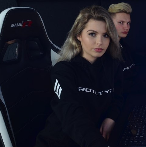 Fotel obrotowy gamingowy WARRIOR RED PRO-XL