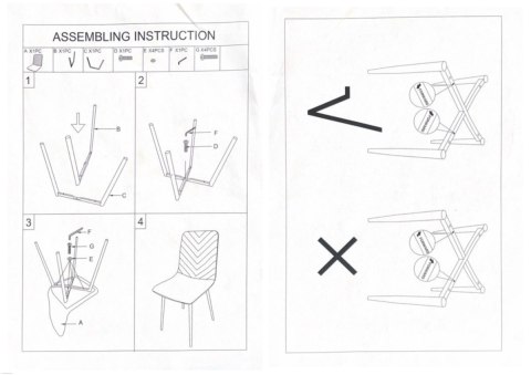 Krzesła tapicerowane TRIO VELVET GOLD zestaw 4 sztuk kolory do wyboru