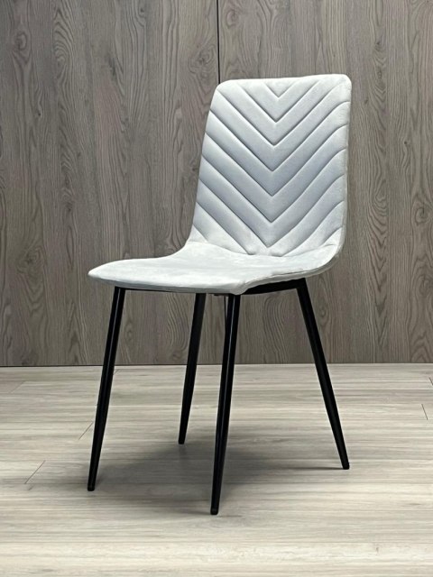 Krzesła tapicerowane TRIO VELVET zestaw 4 sztuk kolory do wyboru