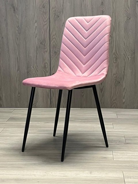 Krzesła tapicerowane TRIO VELVET zestaw 4 sztuk kolory do wyboru