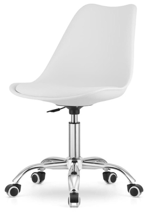 Krzesło obrotowe MONZA OFFICE WHITE PU II GATUNEK