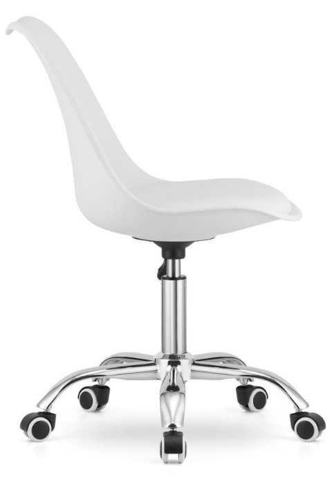 Krzesło obrotowe MONZA OFFICE WHITE PU
