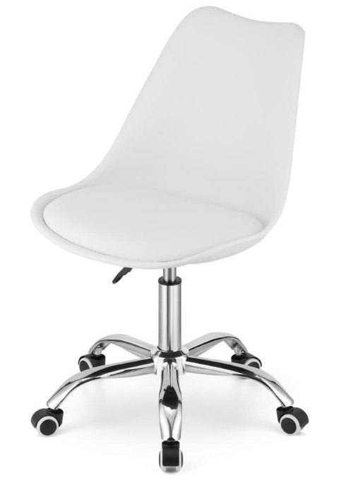 Krzesło obrotowe MONZA OFFICE WHITE PU