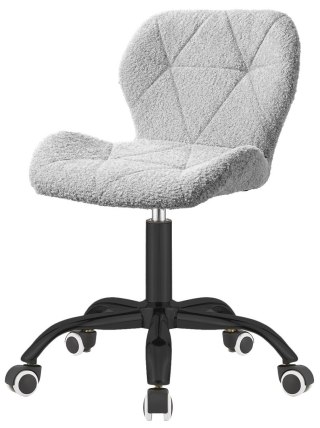 Krzesło obrotowe VASTO OFFICE BOUCLE GREY SMOKE