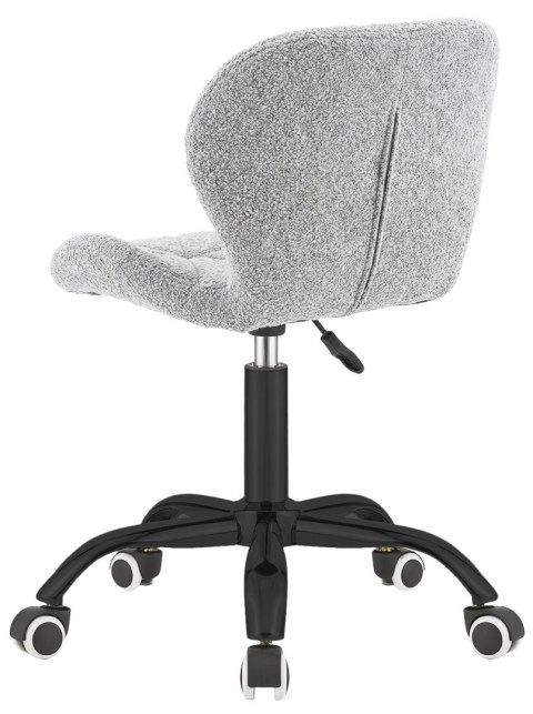 Krzesło obrotowe VASTO OFFICE BOUCLE GREY SMOKE