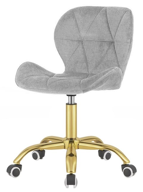 Krzesło obrotowe VASTO OFFICE FABRIC GREY GOLD