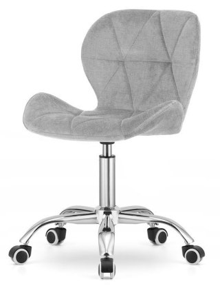 Krzesło obrotowe VASTO OFFICE FABRIC GREY SILVER