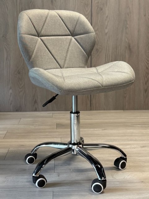 Krzesło obrotowe VASTO OFFICE FABRIC GREY SILVER