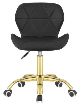 Krzesło obrotowe VASTO OFFICE PU BLACK GOLD