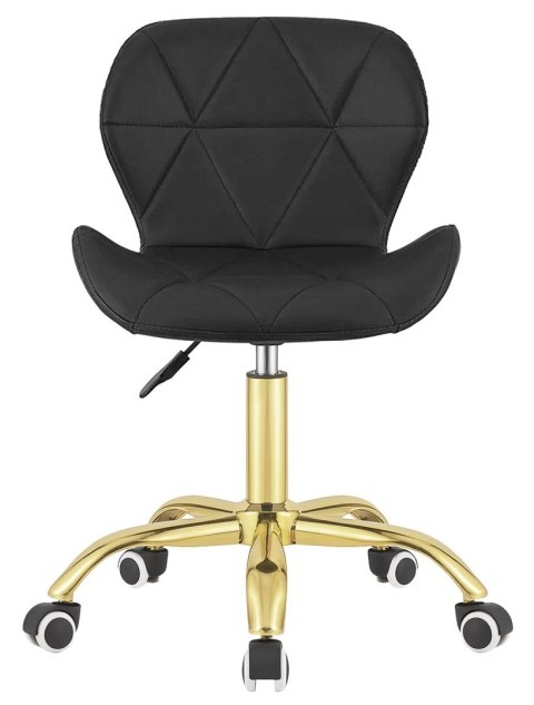 Krzesło obrotowe VASTO OFFICE PU BLACK GOLD