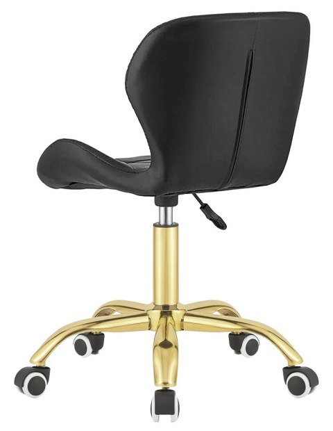 Krzesło obrotowe VASTO OFFICE PU BLACK GOLD