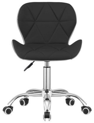 Krzesło obrotowe VASTO OFFICE PU BLACK + GREY II GATUNEK