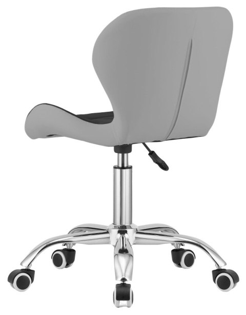 Krzesło obrotowe VASTO OFFICE PU BLACK + GREY II GATUNEK